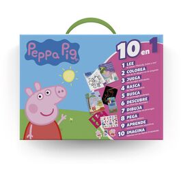 Imagiland, Playtime Maletin 10 en 1 de Peppa Pig
