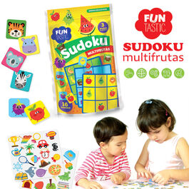Imagiland, Funtastic Bolsa con juego 'Sudoku Multifruta'