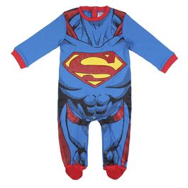 Pelele single jersey para bebe de Superman