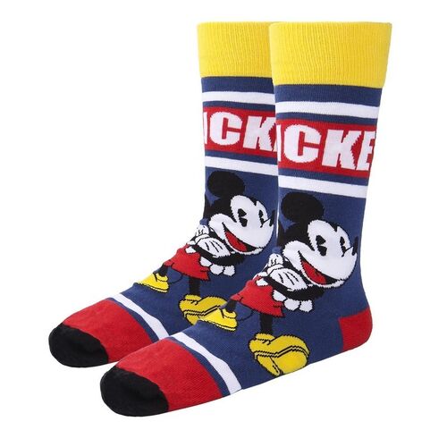 Pack 3 calcetines en caja regalo de Mickey Mouse |CDRD|
