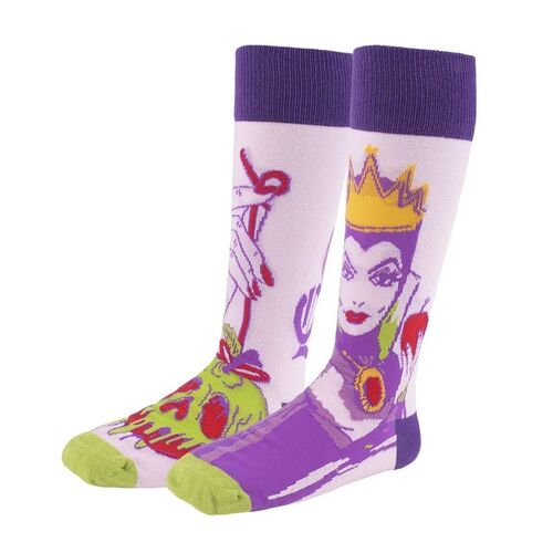 Pack 3 calcetines en caja regalo de Disney Villanas |CDRD|