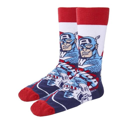 Pack 3 calcetines en caja regalo de Marvel