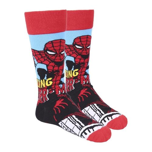 Pack 3 calcetines en caja regalo de Marvel