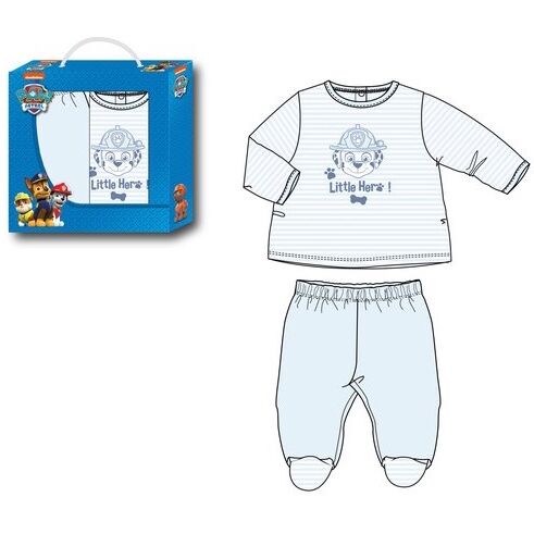 Conjunto 2 piezas, pantalon y camiseta para bebe recien nacido de Paw Patrol La Patrulla Canina