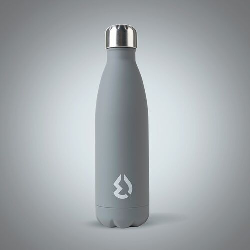 Water Revolution 500ml Stainless Steel Thermos Canteen Bottle 'Grey'