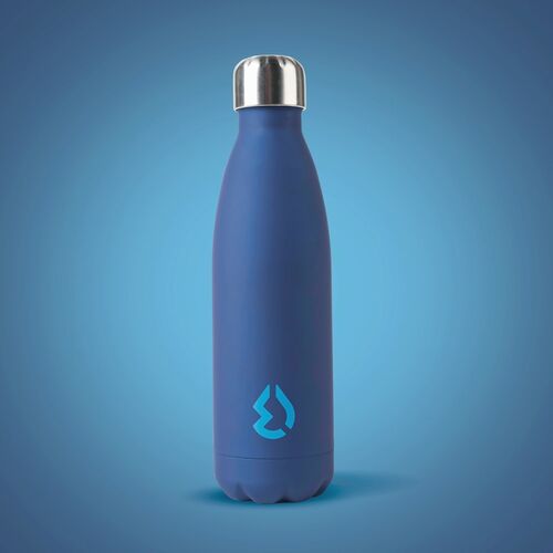 Botella cantimplora termo de acero inox 500ml de Water Revolution 'Azul'