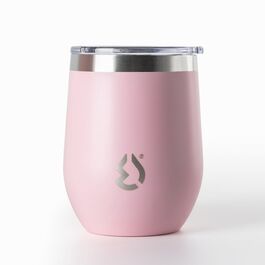Tumbler vaso termico acero inox 310ml con tapa de Water Revolution 'Rosa'