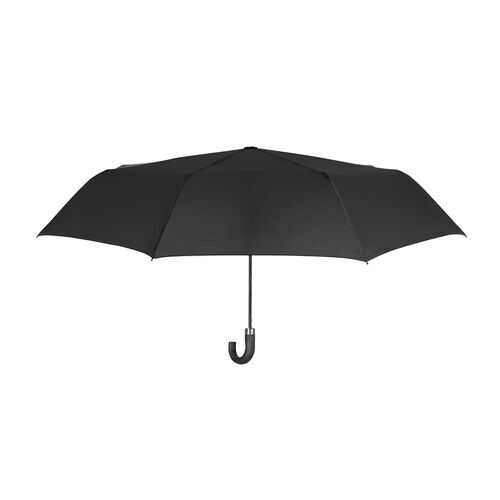 Paraguas Perletti hombre 54cm automatico negro puo curva (12/60)