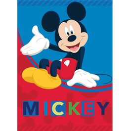Manta polar 100x140cm de Mickey Mouse |NIRD|