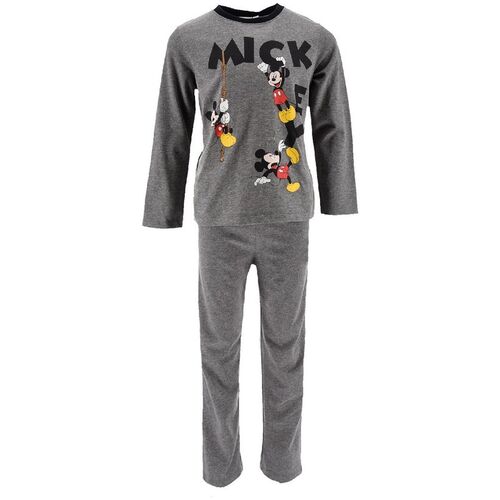 Pijama algodn manga larga de Mickey Mouse