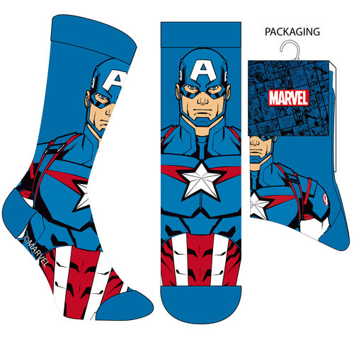 Calcetines adulto de Capitn Amrica, Avengers