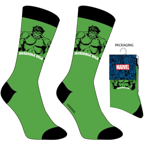 Calcetines adulto de Hulk Marvel