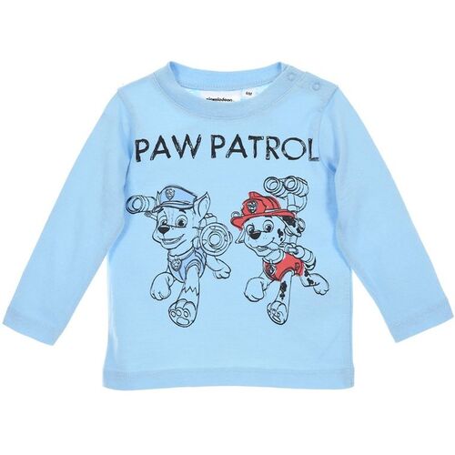 Camiseta manga larga agodn para bebe de Paw Patrol La Patrulla Canina
