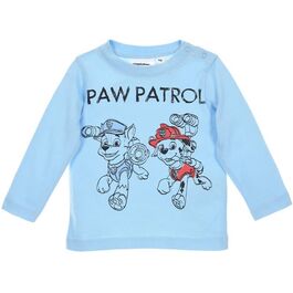Camiseta manga larga agodón para bebe de Paw Patrol La Patrulla Canina