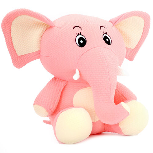 Peluche bebe elefante rosa