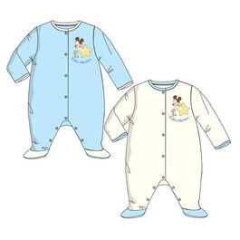 Pijama pelele bebe de Mickey Mouse