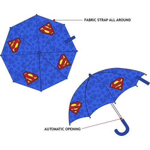 Paraguas automtico 48cm de Superman