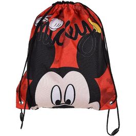 Bolsa saco cordones 37,5x31,5cm de Mickey Mouse