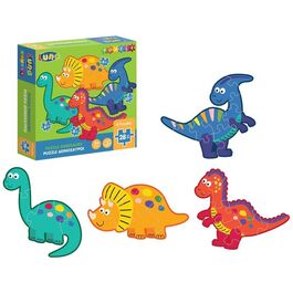 Puzzle 4 en 1 de Dinosaurios