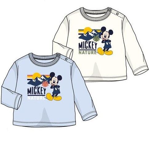 Camiseta algodn organico para bebe de Mickey Mouse