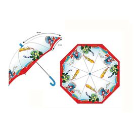 Paraguas transparente 48cm de Super Zings
