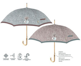 Paraguas Perletti mujer 61cm ramas materiales reciclados (6/36)