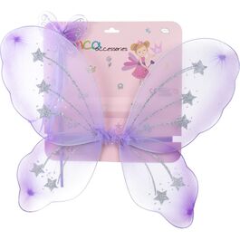 Set de alas mariposa y varita mágica princesa