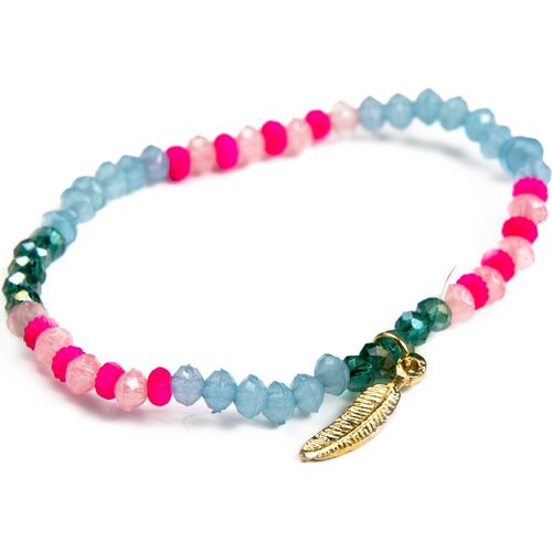 Triple bracelet with beads