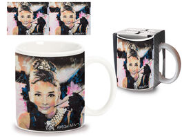 Taza ceramica 470ml de Celebrity Icons 'Audrey' (0/12)