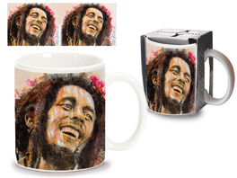Taza ceramica 470ml de Celebrity Icons 'Bob Marley' (0/12)