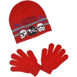 Set gorro y guantes de Star Wars