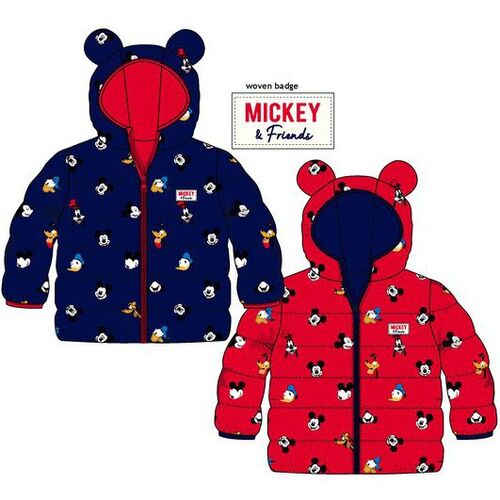 Chaqueta parka con capucha para bebe de Mickey Mouse