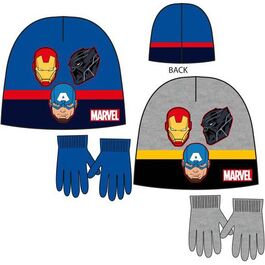 Set gorro y guantes de Avengers