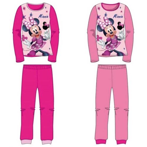 Pijama manga larga algodn de Minnie Mouse