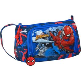 Estuche portatodo con bolsillo desplegable vacio de Spiderman 'great power'