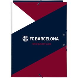 Carpeta gomas folio 3 solapas de FC Barcelona 2022 'corporativa'