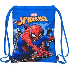Bolsa cordones saco plano junior de Spiderman 'great power'