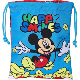 Saquito merienda de Mickey Mouse 'happy smiles'
