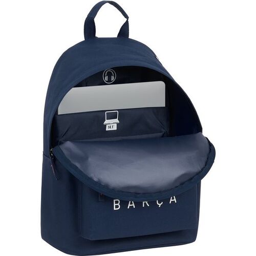 41cm backpack for laptop 14.1 of FC Barcelona 2022 'blau'