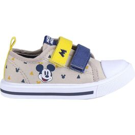 Zapatos loneta baja velcro de Mickey Mouse