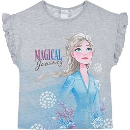 Camiseta manga corta algodón de Frozen 2