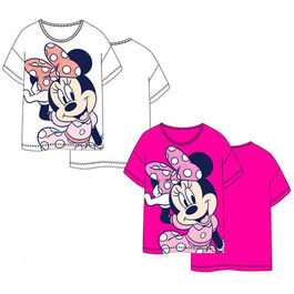 Camiseta algodón manga corta de Minnie Mouse