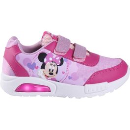 Zapato deportiva elástico con luz de Minnie Mouse