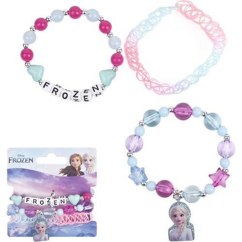 Set 3 pulseras de Frozen 2