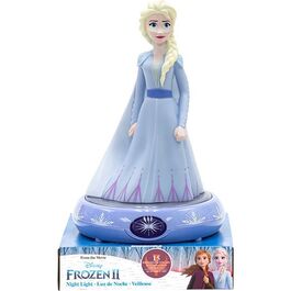 Lámpara led de noche figura 3D Elsa de Frozen