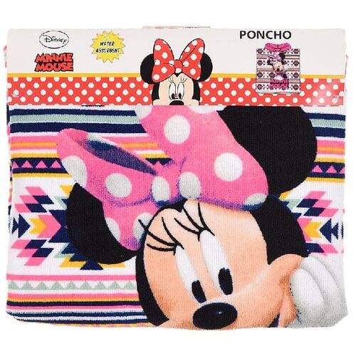 Poncho toalla playa microfibra de Minnie Mouse
