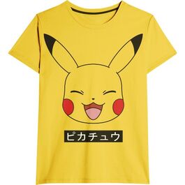 Camiseta algodón juvenil/adulto de Pokemon