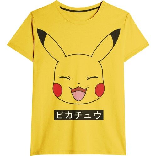 Camiseta algodn juvenil/adulto de Pokemon