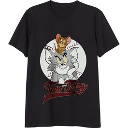 Camiseta algodón juvenil/adulto de Tom & Jerry