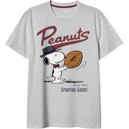 Camiseta algodón juvenil/adulto de Snoopy